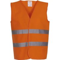Schutzkleidung yoko hi vis 2 bands waschbar Klettverschluss