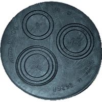 tapón fontanería pont-a-mousson sme dn100 multi-ribete perforable