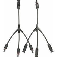 Adattatore connettore cavo pannello solare MC4 a Y, 1 coppia M/FFF e F/MMM - 1 coppia M/FFF e F/MMM