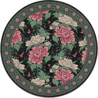 Set de Table rond Beija Flor Bloomin'marvellous vert