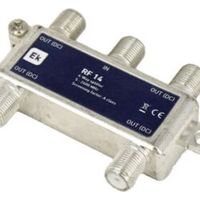 Répartiteur avec connecteurs F - 2400 Mhz - 4 Sorties - RF14 - CAE