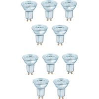 10xBellalux Reflektorlampe GU10 PAR16 6.9W Warmweiß 2700K 36°