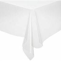 Tafelkleed - Pvc - 140 X 90 Cm - 0,1 Mm Dik - Transparant - Waterdicht - Oliebestendig - 1 Stuk