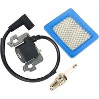 Bobina de encendido de repuesto CHOYCLIT con filtro de aire compatible con GC135 GC160 GCV135 GCV160 GCV190 compatible con 0500 ZL8 004