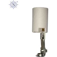 Kurzer Porzellan-Kerzenlampenhalter E14 Solera 479-J