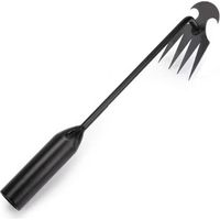 Outil de Jardinage, Désherbeur à Main Outils, Desherbeur Manuel Inoxydable, Extracteur de Désherbage, Arrache Mauvaise Herbes Jardinage, pour Enlever Racines Mauvaises Herbes