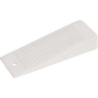 Cale de porte 100 mm 16 mm Plastique blanc - 500601