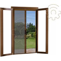 Zanzariera a rullo orizzontale per porte con gancio 150x250 colore Avorio Ral 1013 zanzariera moschiera balcone porta
