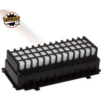 HEPA Filter, Ersatz Filter, passend für Siemens Bosch Boden Staubsauger Relaxx Pro Silence, BGS 5 u.v.m.