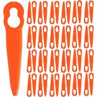 Lames De Rechange Plastique Pour Tondeuse Stihl Polycut FSA 45 FSA 57 FSE 52 Sun Joe 24V GT10 Lot De 100