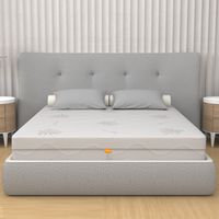 Materasso Una Piazza e Mezza 120x200, Alto 25 cm - Memory, Sfoderabile, Rivestimento Aloe Vera, Premium
