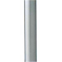 Rohrpfosten Alu glatt 50 mm 1.5 m lang