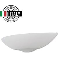 APPLIQUE DA PARETE BIANCA 1XE27 LAILA BELFIORE