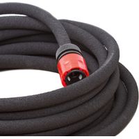 Wiltec Tuyau d’arrosage micro-poreux - Longeur 30 m - pour Irrigation économique goutte à goutte - Flexible pour Jardin Jardinage