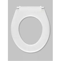 Hamberger Sanitary Haro Plus 23 Siège de WC pour enfants sans couvercle avec charnière métallique Fastfix blanc 505800