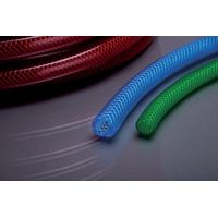 Gewebeschlauch PVC 81B mit Einlage 13x3,0mm 50m blau transparent APD