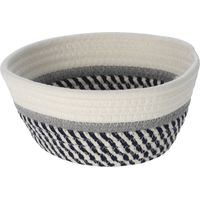 Aufbewahrungskörbe, Baumwolle, 18 x 8 cm, 3er-Set