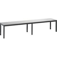C+P, Banc de vestiaire COMFORT, assise en stratifié HPL,