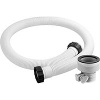 Tuyau de pompe à sable de piscine 140 x 3,8 cm pour piscine hors-sol pour piscine hors sol tuyaux de pompe à eau salée pour pompe de filtration et systèmes d'eau salée