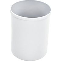 Papelera acero redonda capacidad 15 l H x Ø 309 x 255 mm