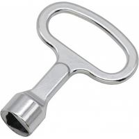 BEBUSINGOTO Triangle Poubelle Clé Poubelle Triangulaire Clef Triangle à Douille en Métal pour Compteur Gaz Ascenseurs Armoire Electriques Coffret