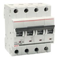 Interruttore magnetotermico 4 poli 10A.