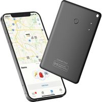 Ultradünne Wallet-Tracking-Karte, Air Tag Wallet-Locator, nicht wiederaufladbar, keine austauschbaren Batterien, kompatibel mit Apple „Wo ist“ (nur iOS)