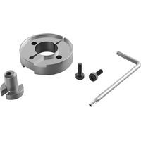 Tedee Adapter für vorhandene Zylinder, Aufrüsten mit Tedee Pro, Aluminium silber