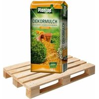 PLANTOP Dekormulch goldgelb, 50 Ltr