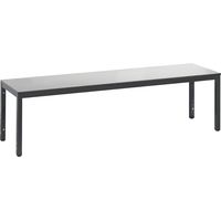 C+P, Banc de vestiaire COMFORT, assise en stratifié HPL,