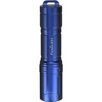 FENIX LED-Taschenlampe E01 V2.0, für den Schlüsselbund, blau