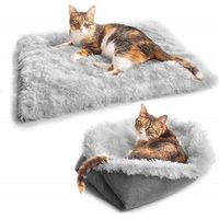 Decdeal Katzenbettwaschbare Betten für Innenkatzen Haustier innovatives Design Safer Erwärmung bequeme Schlafoberfläche geeignet alle Jahreszeiten der exklusive Raum Ihres Haustieres