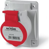 Base Empotrable CETAC en Cuadro 16A IP54 Optima SCAME BE-CLA-4131663 3P + N + TT
