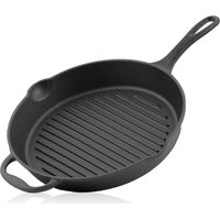 Padella in ghisa BBQ-Toro Ø 29 cm padella per brasare padella per grigliare padella da portata