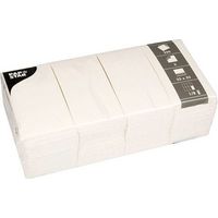Serviette de table, pliage 1/8, 2 plis, 33 x 33 cm - Paquet de 250