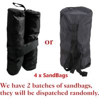 Sand Bags Leg Weights for Pop Up Gazebo Marquee Tent 4pcs