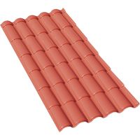 1PZ LASTRA COPPO 'LIFE' cm 103 x 208 rosso mattone