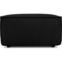 KONSIMO NAPI Sitzpouf gefederte Sitzfläche, schwarz