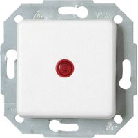 Interrupteur avec témoin lumineux 614613083 Europa blanc arctique, mat S35780