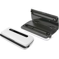 Sealer per alimenti Camry CR4470, sigillatrice automatica sottovuoto per cibi secchi e umidi, 110W, include 5 sacchetti 20x30 cm e rotolo 20x200 cm, colore bianco