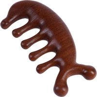 Peigne de massage, adapté aux méridiens de la tête, au cuir chevelu, aux épaules et à la nuque.