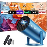 Mini Vidéoprojecteur - ETHNICS ORIGINS - 1080P - Wifi 6 - Bluetooth 5.4 - Portable 4K