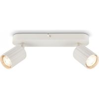 Barra de luz Skaft 2xGU10 blanca 28 x 5,7 x 12,5 cm