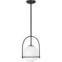 Elstead Hinkley Somerset Plafonnier Suspension Globe Noir