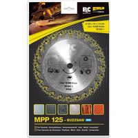 Lame de scie circulaire 125mm – 24 dents pour bois, métal et céramique – Profondeur de coupe 42mm – Précision et résultat net – Broszio Tools