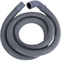 YMYNY Drain hose for washing machines, drain hose for washing machines and dishwashers,Expandable Drain Hose Extension Hose Set – 1.5 m – Flexible for Washing Machine and Dishwasher(1.5 m)