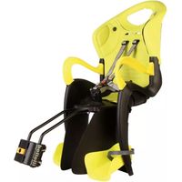 seggiolino bici posteriore bellelli "tiger" giallo, portata massima 22 kg