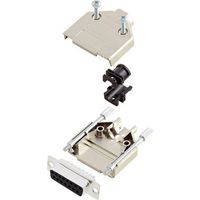Amphenol L17DTPK-M-15+L77SDA15S KIT connettori femmina SUB-D 180 ° Numero Poli (num): 15 Punte a saldare 1 pz.