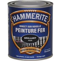 Hammerite Lackierung Schwarz 0,75 l - Hammerite