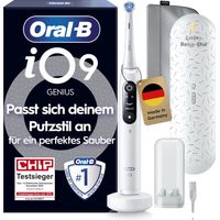 Oral-B iO Series 9, White Alabaster Luxe Edition Elektrische Zahnbürste